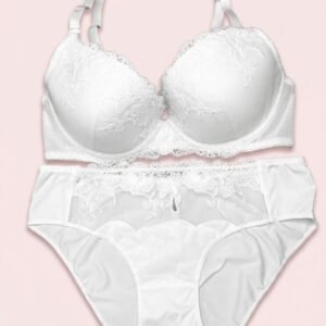 Floral Lace Bra Set