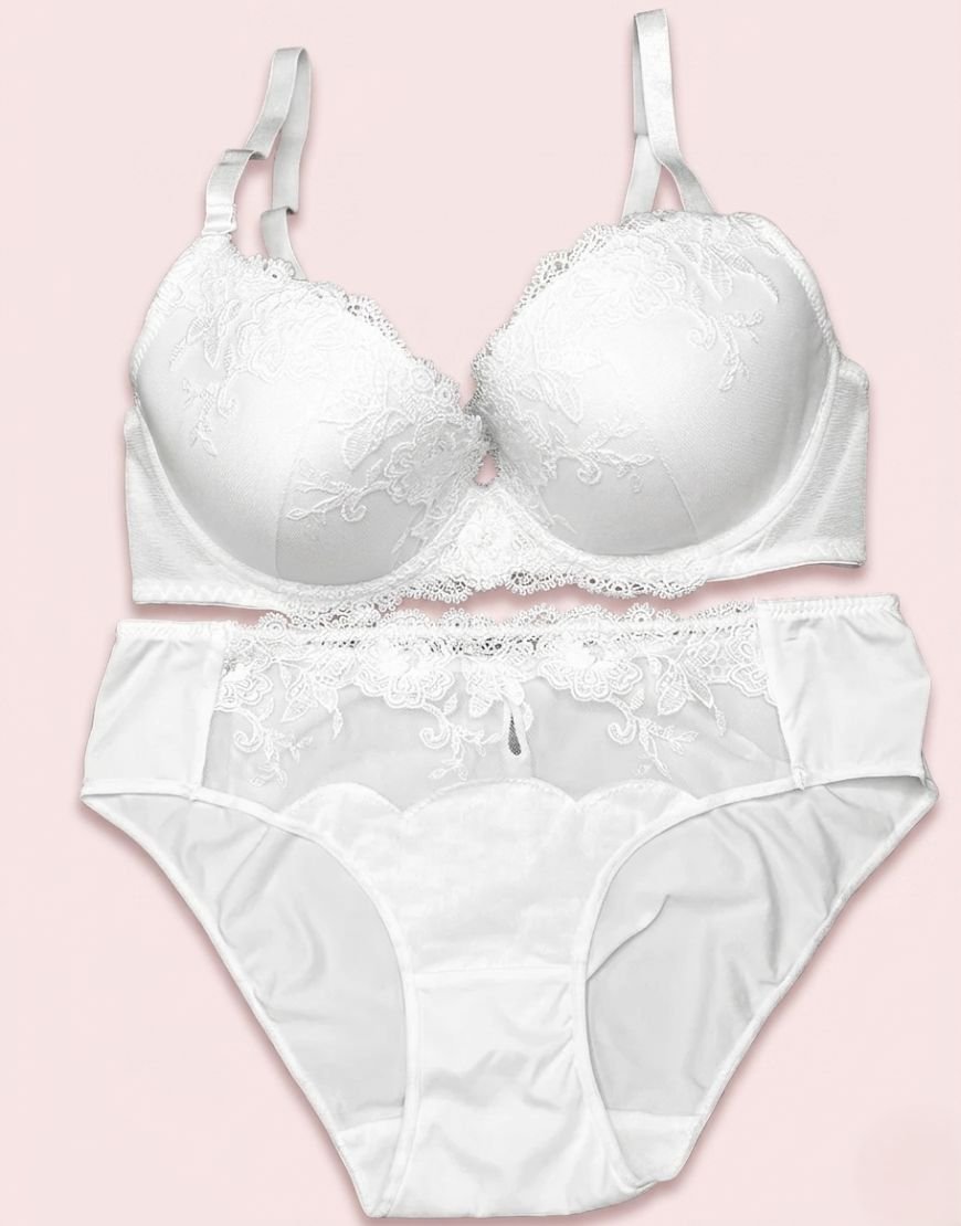 Floral Lace Bra Set