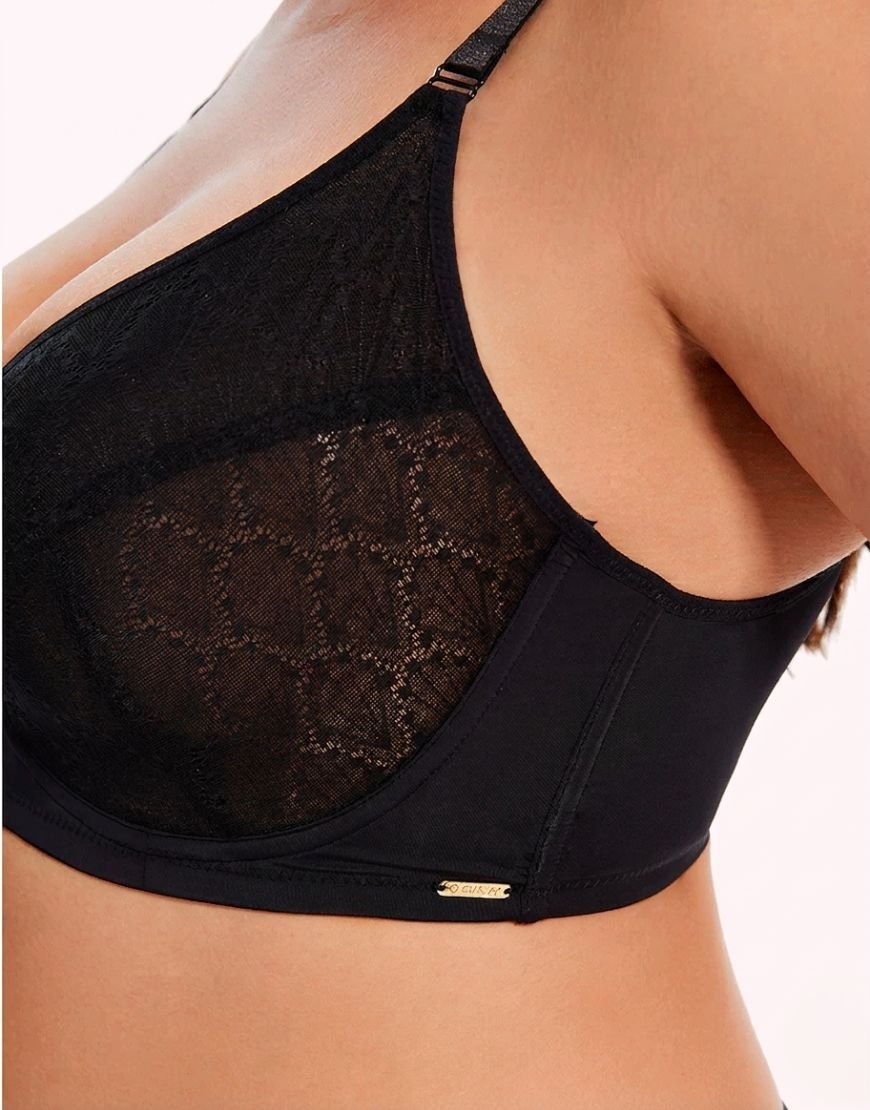 LoftyComfort Curvy All Over Lace Cup Double Layered