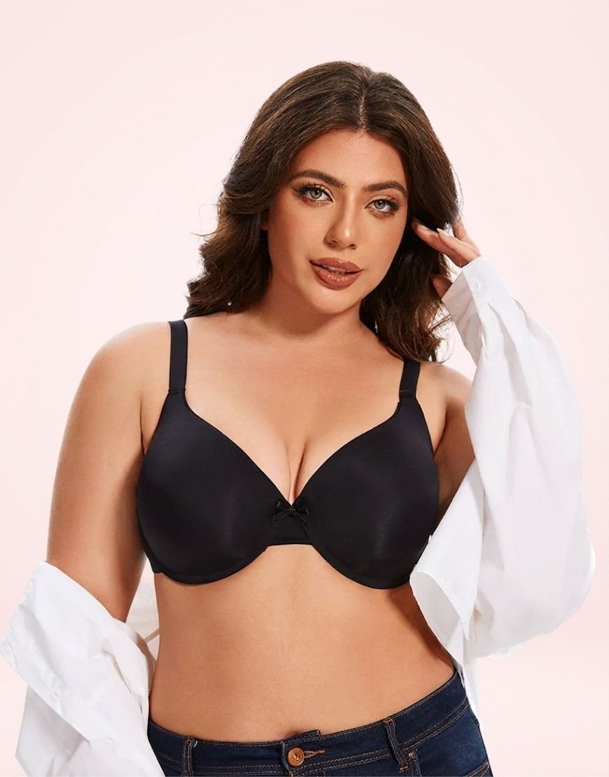 Curvy Lightly Padded T-Shirt Bra