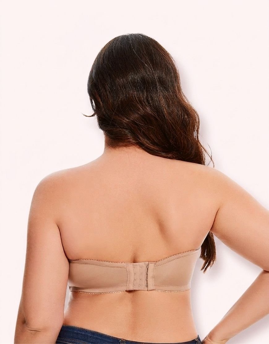 Curvy Lightly Padded Strapless Wired Bra