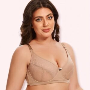 Focus Keyword: Curvy All over lace cup double layered wired Bra