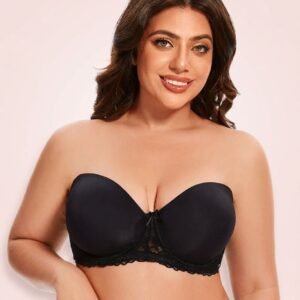 Curvy Lace Wired strapless Bra
