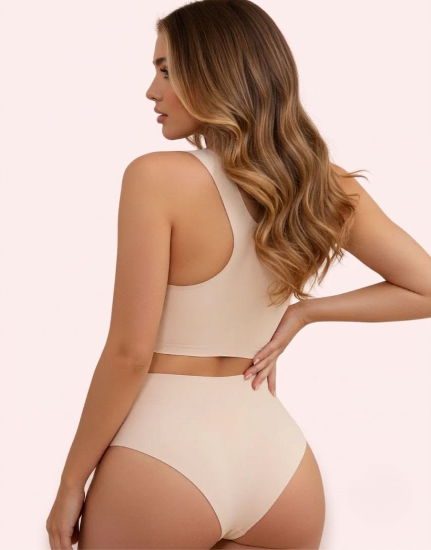 Seamless Skin Comfort Wire-Free Bra Set
