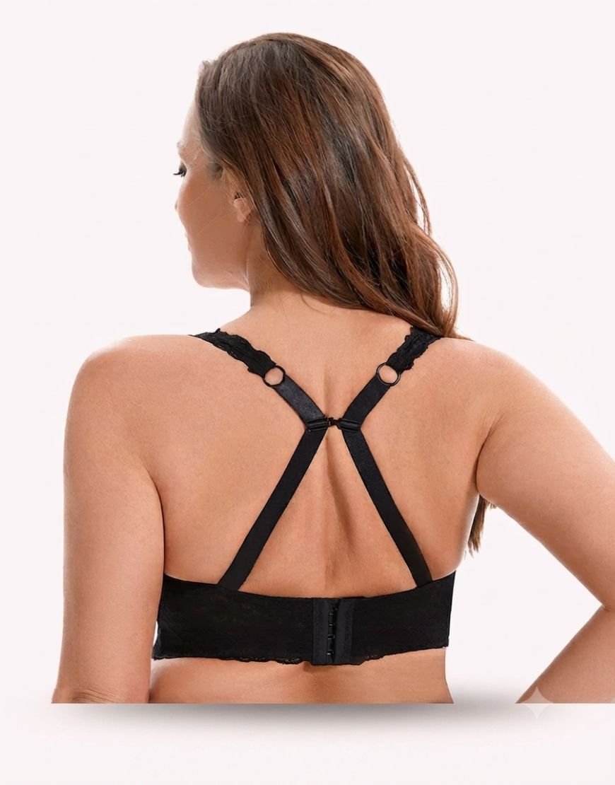 Curvy Double Layered Minimizer Lace Bra