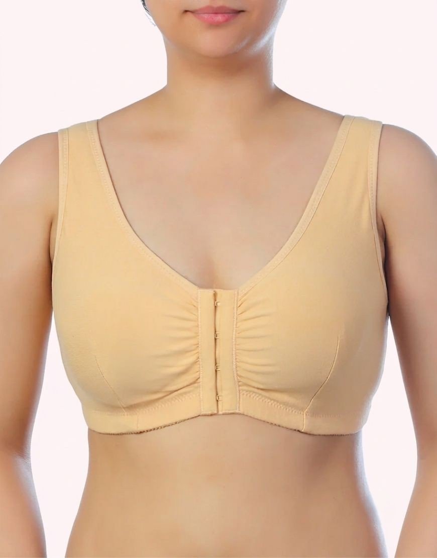 Front Open Post-Surgical Bra