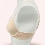 Deep Plung Lightly Padded Wired Cotton T-Shirt Bra