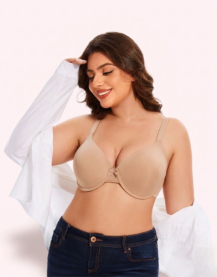 Curvy lightly padded T-Shirt Wired Bra