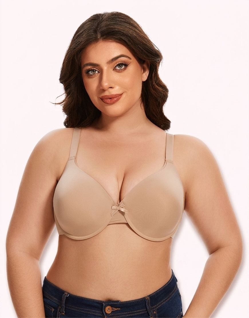Curvy lightly padded T-Shirt Wired Bra