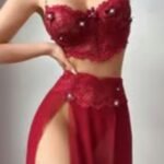 Red Lace Lingerie Set