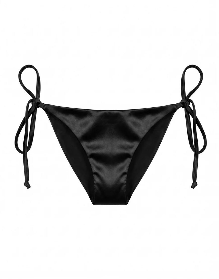 Satin Lace Lingerie Set