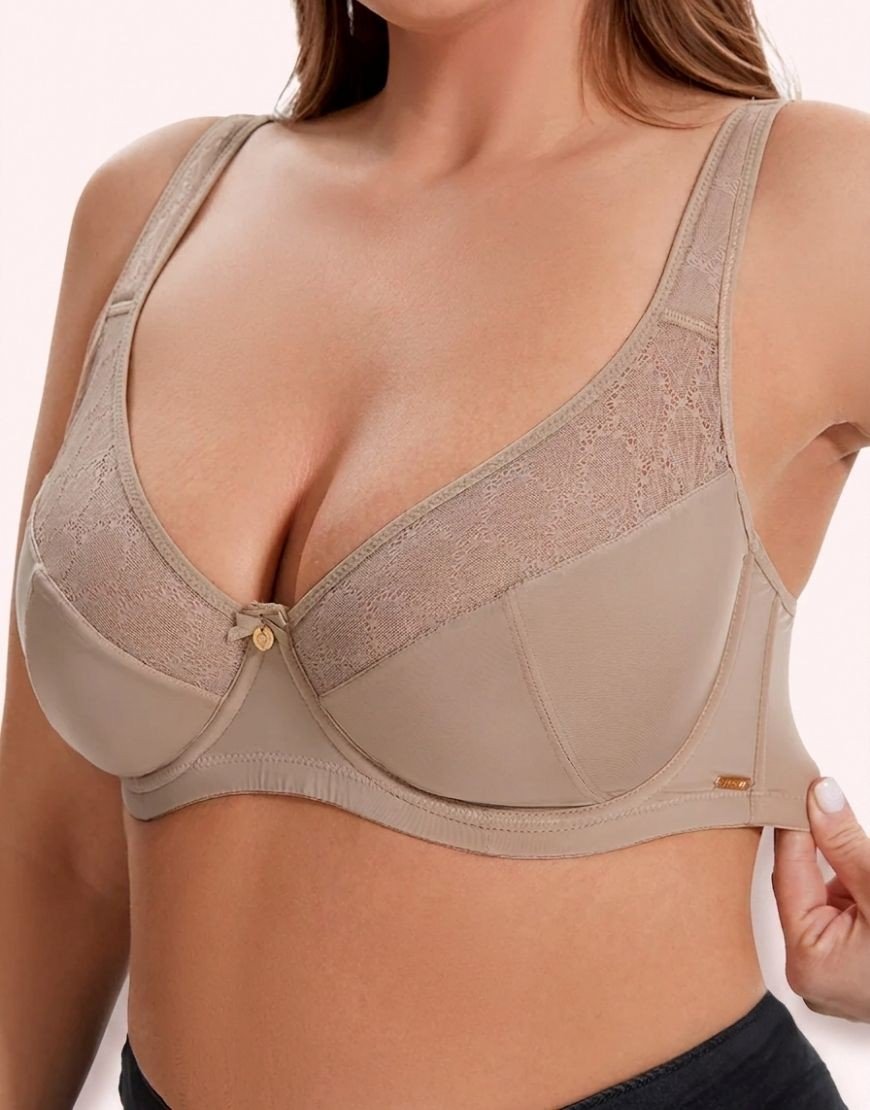 Curvy Double Layered Minimizer Wired Bra