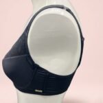 Curvy Double Layered Minimizer Wired BraBlack