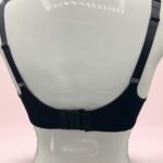 Curvy Double Layered Minimizer Wired Bra Black