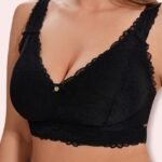 Curvy Double Layered Minimizer Lace Bra