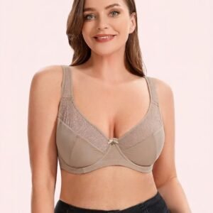 Curvy Double Layered Minimizer Wired Bra