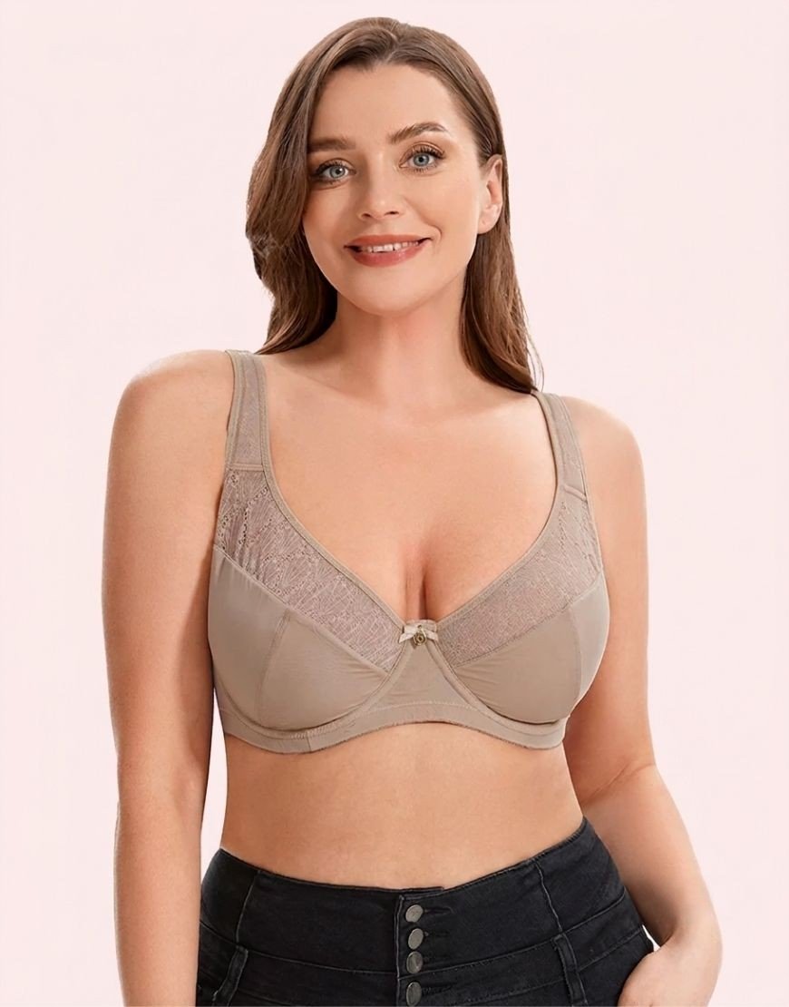 Curvy Double Layered Minimizer Wired Bra