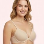 Deep Plung Lightly Padded Wired Cotton T-Shirt Bra