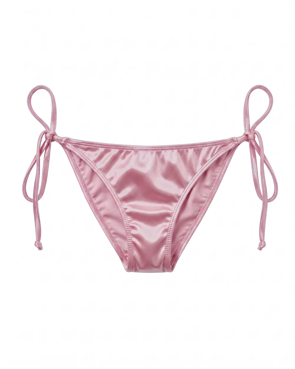 Satin Lace Babydoll Lingerie Set