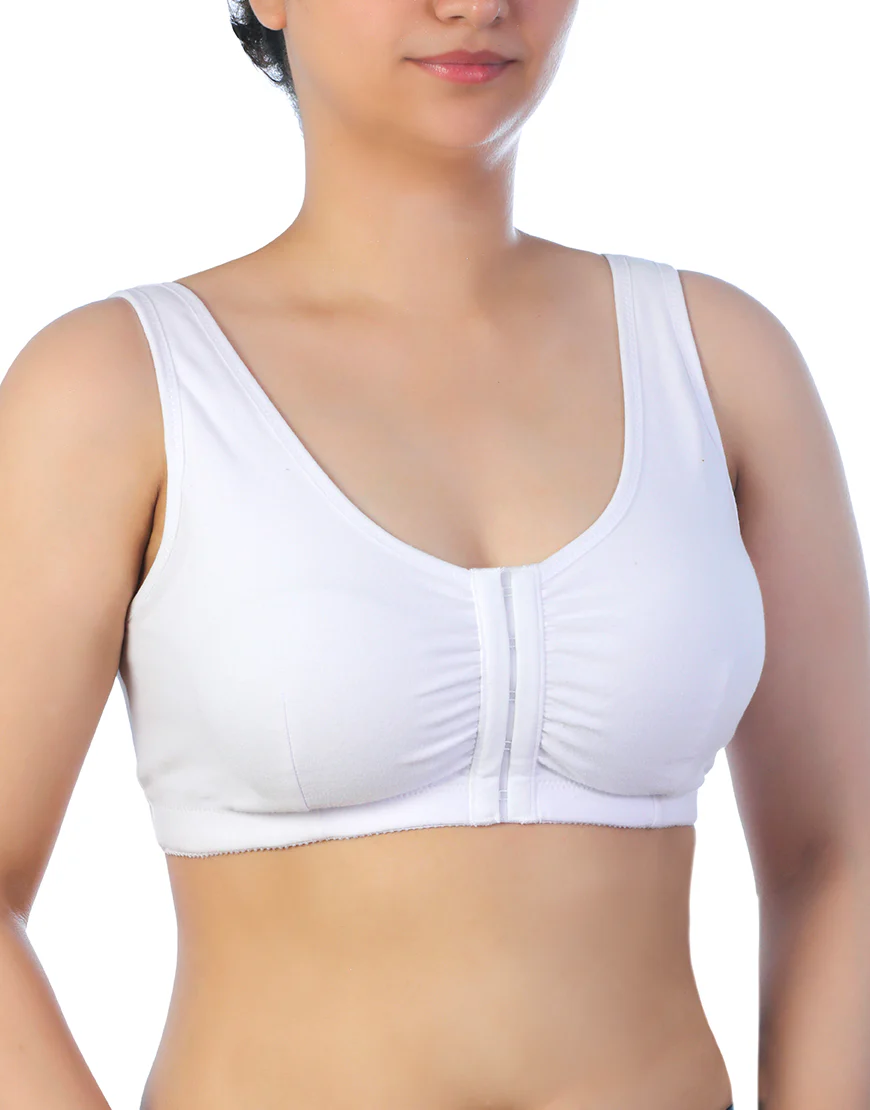 Front Open Post-Surgical Bra